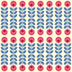 Scandinavian flowers N13