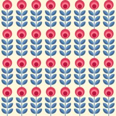 Scandinavian flowers N14