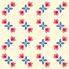 Scandinavian flowers N17