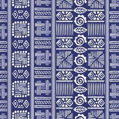 Abstract Seamless Pattern in Ethnic Style N8