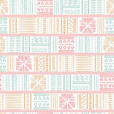 Abstract Seamless Pattern in Ethnic Style N15