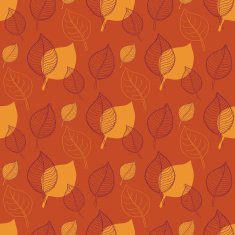 Seamless autumn pattern N7