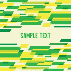 Abstract background - geometric vector pattern in green colors