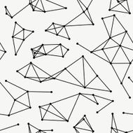 Seamless geometrical abstract background Vector illustration N3