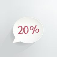 Twenty Percent Off