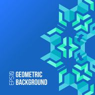blue green asymmetric abstract geometric background