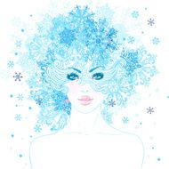 Fantasy Snow Queen (Lady Winter)