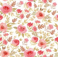 Watercolor greeting card flowers N138