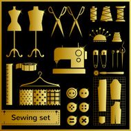 Set of flat vector icons