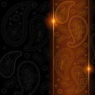 Background with paisley pattern N2