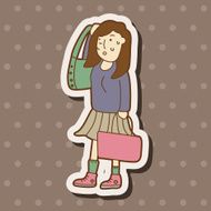 shopper theme elemets vector eps N86