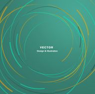 Vector abstract lines on a colored background N5