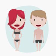 Couple Concept illustration