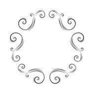 Decorative ornate Frame Border