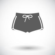 Sports shorts single icon N4