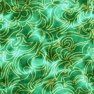 Watercolor wave seamless pattern