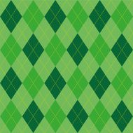 Argyle pattern green rhombus seamless texture N2