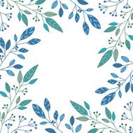 Foliage frame N10