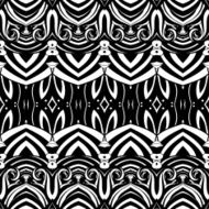 Seamless Abstract Tribal Pattern (Vector) N28