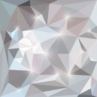 Abstract bright polygonal triangular background with glaring lights for design N47