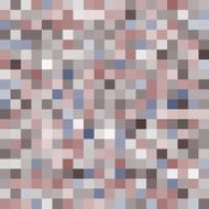 seamless pattern with colorful squares Brown and gray Vector