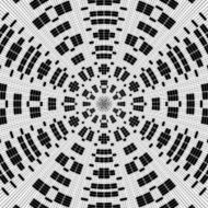 Black and white seamless abstract texture N18
