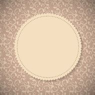Frame in Vintage Background Vector Illustration N5