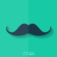 Hipster moustaches icon N3