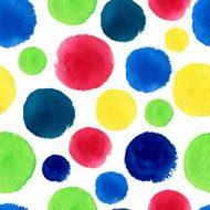 Watercolor polka dots N2