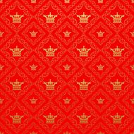 Red Background Vector Vintage for Design N2