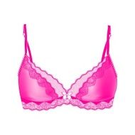 pink bra with some details on a white background N2
