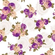 Pattern of rose N12