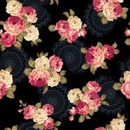 Pattern of rose N13