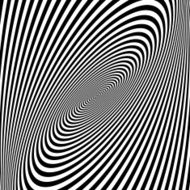 Pattern with optical illusion Black and white background N4