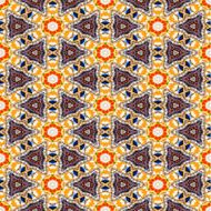 Tile of colorful Rock and bead Seamless background N8