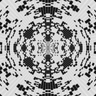 Black and white seamless abstract texture N20