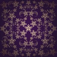 Flowers baroque background N9
