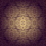 Abstrac seamless flowers baroque background
