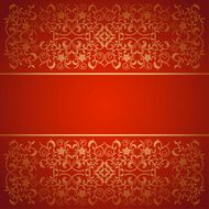 Baroque flowers background