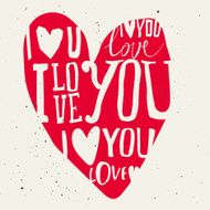Set of labels for design love N2