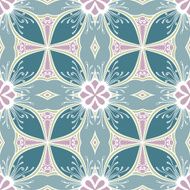 Seamless Vintage Lace Pattern (Vector) N70