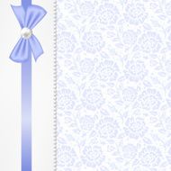 card with lace