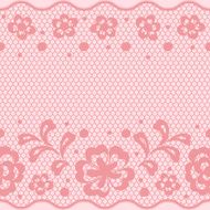 Seamless lace pattern flower vintage vector background N8