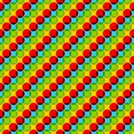 Seamless colorful dot pattern