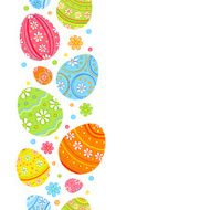 Festive Easter seamless pattern