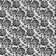 Black rose lace