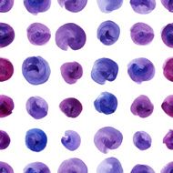 Watercolor polka dots N3