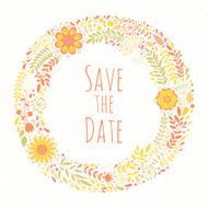 Wedding floral background N2