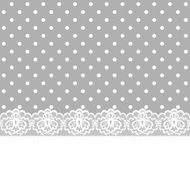 card with lace border N3