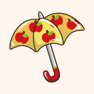 Umbrella theme elements vector eps N173